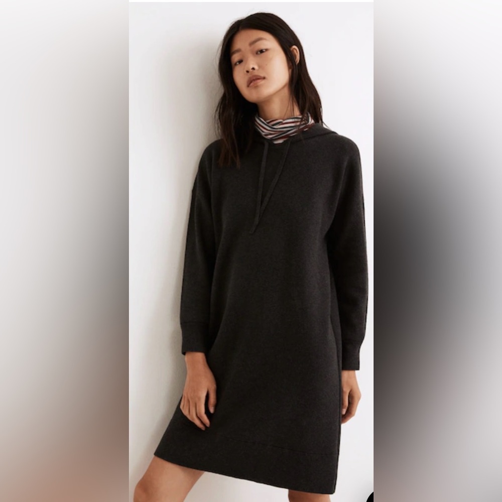 Madewell Hoodie Sweater Dress